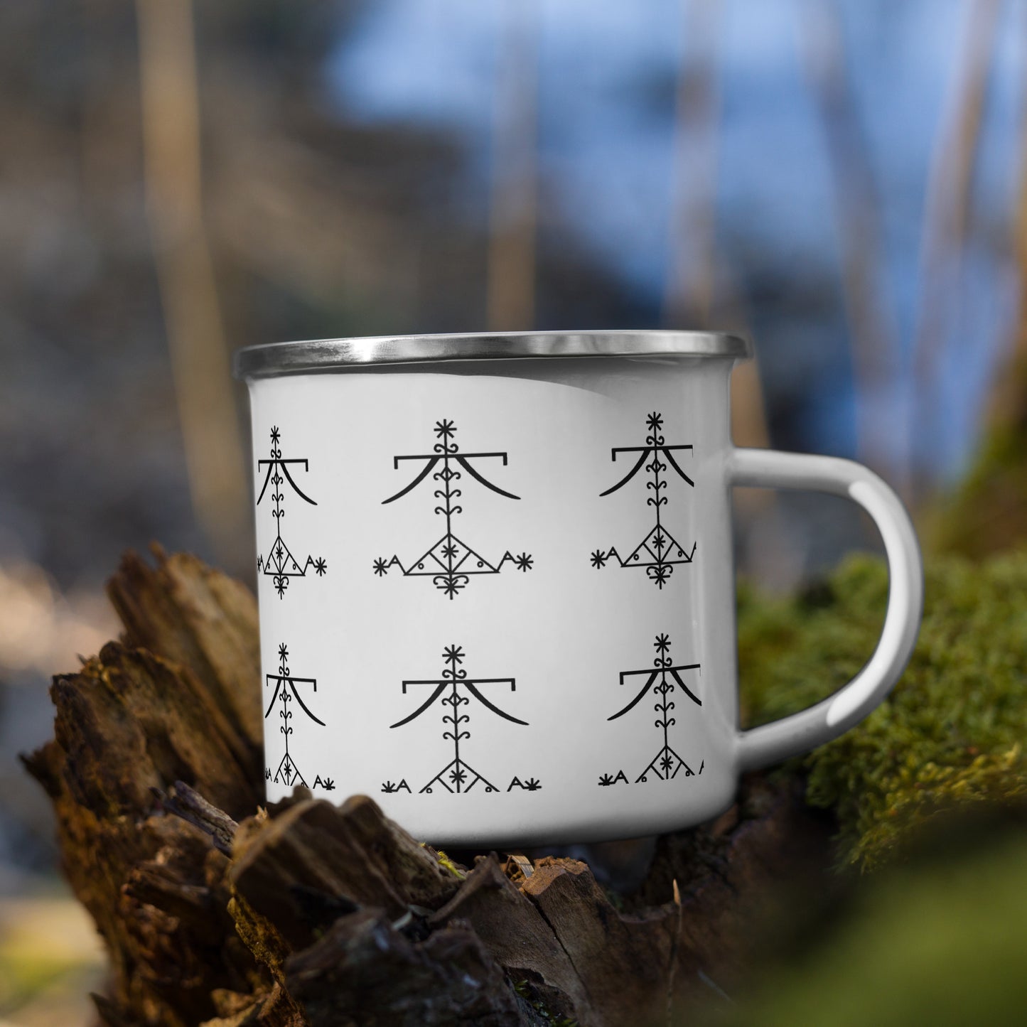 Mug émaillé Lwa OGOU FERAY