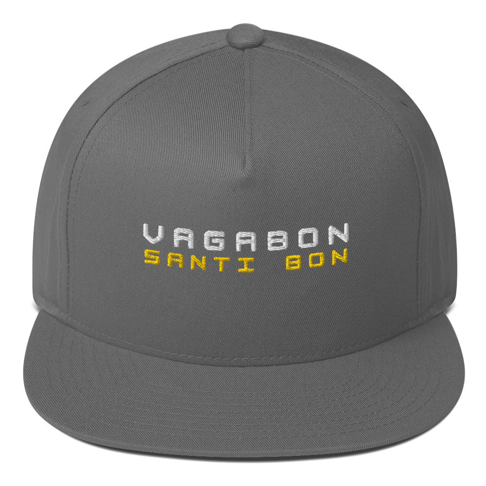 Casquette à Visière Plate ''Vagabon Santibon''