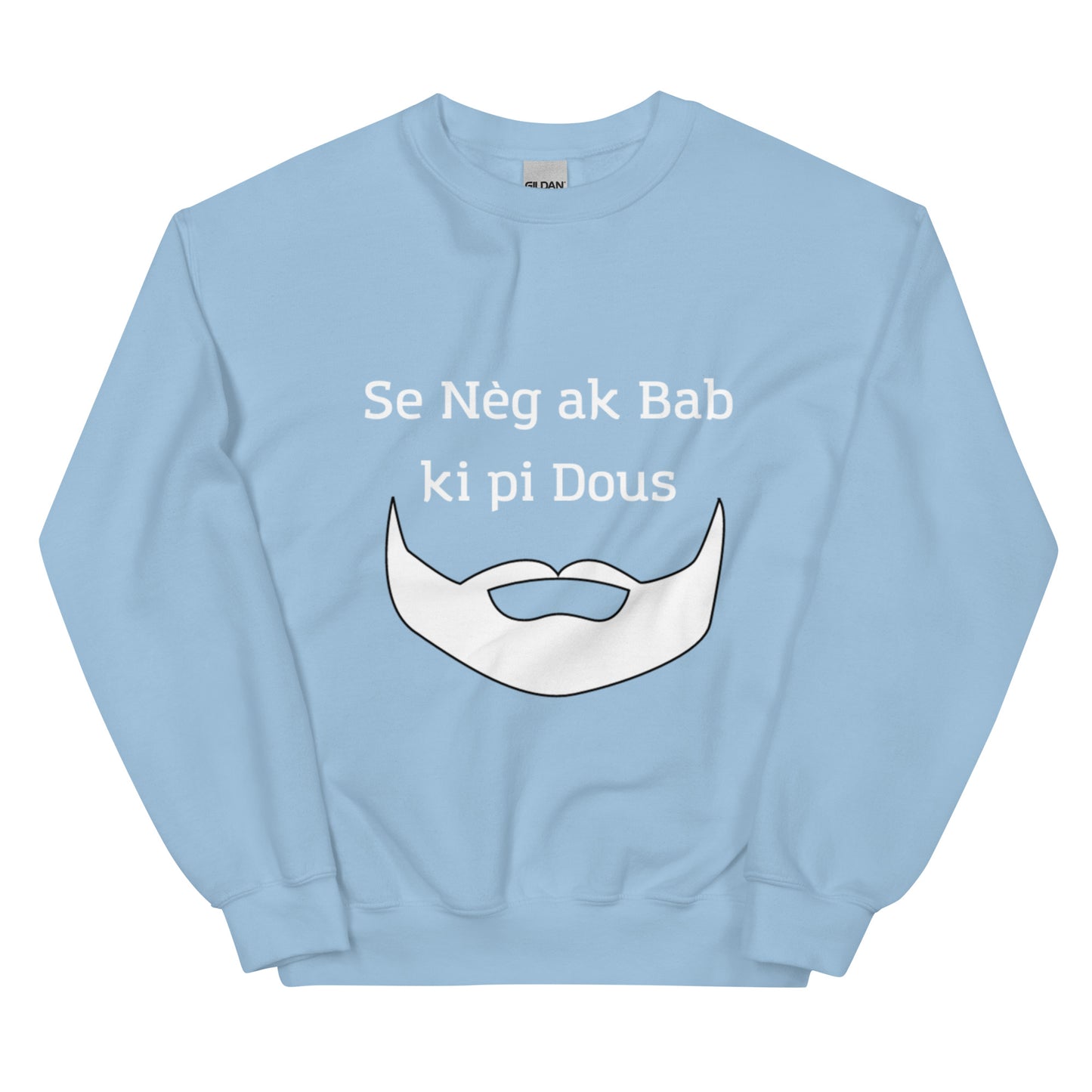 Sweatshirt Unisexe "Nèg ak Bab"