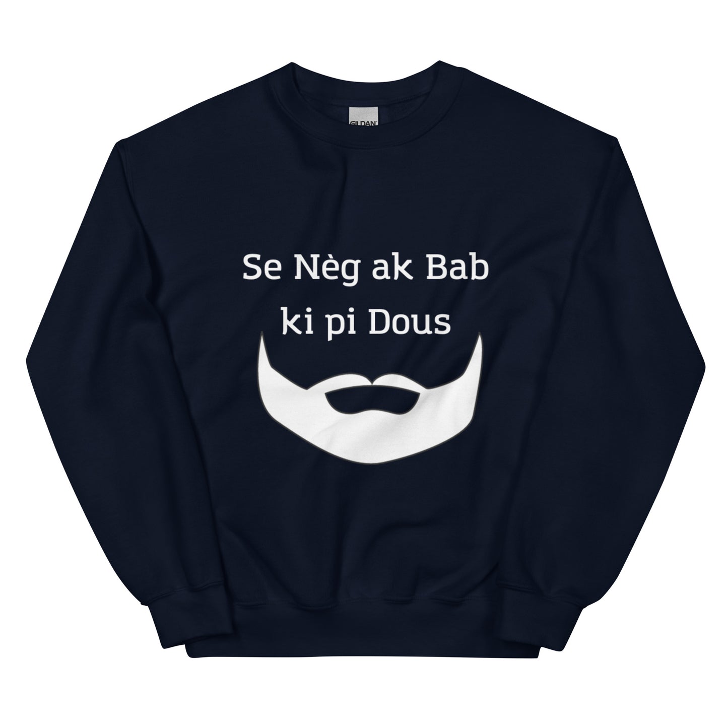 Sweatshirt Unisexe "Nèg ak Bab"