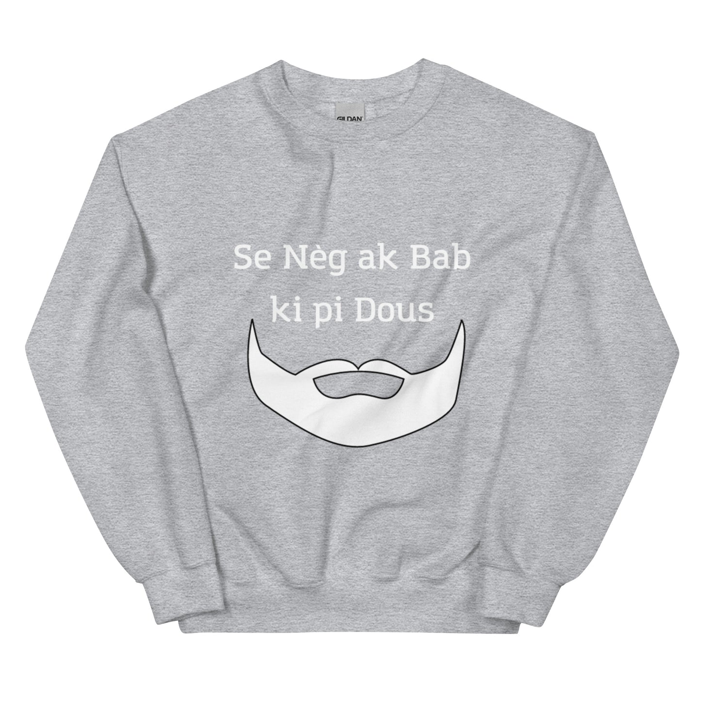 Sweatshirt Unisexe "Nèg ak Bab"