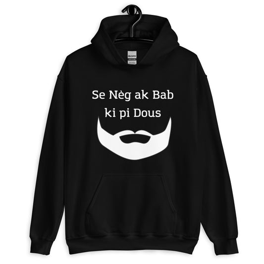 Hoodie Unisexe "Nèg ak Bab"