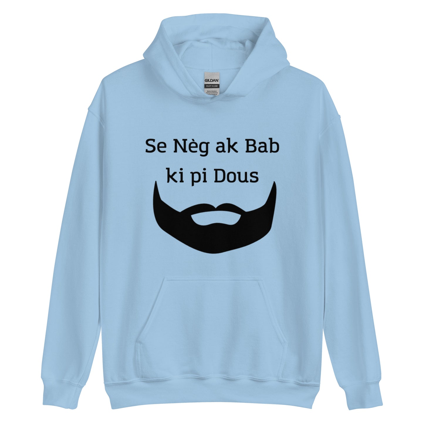 Hoodie Unisexe ''Nèg ak Bab''