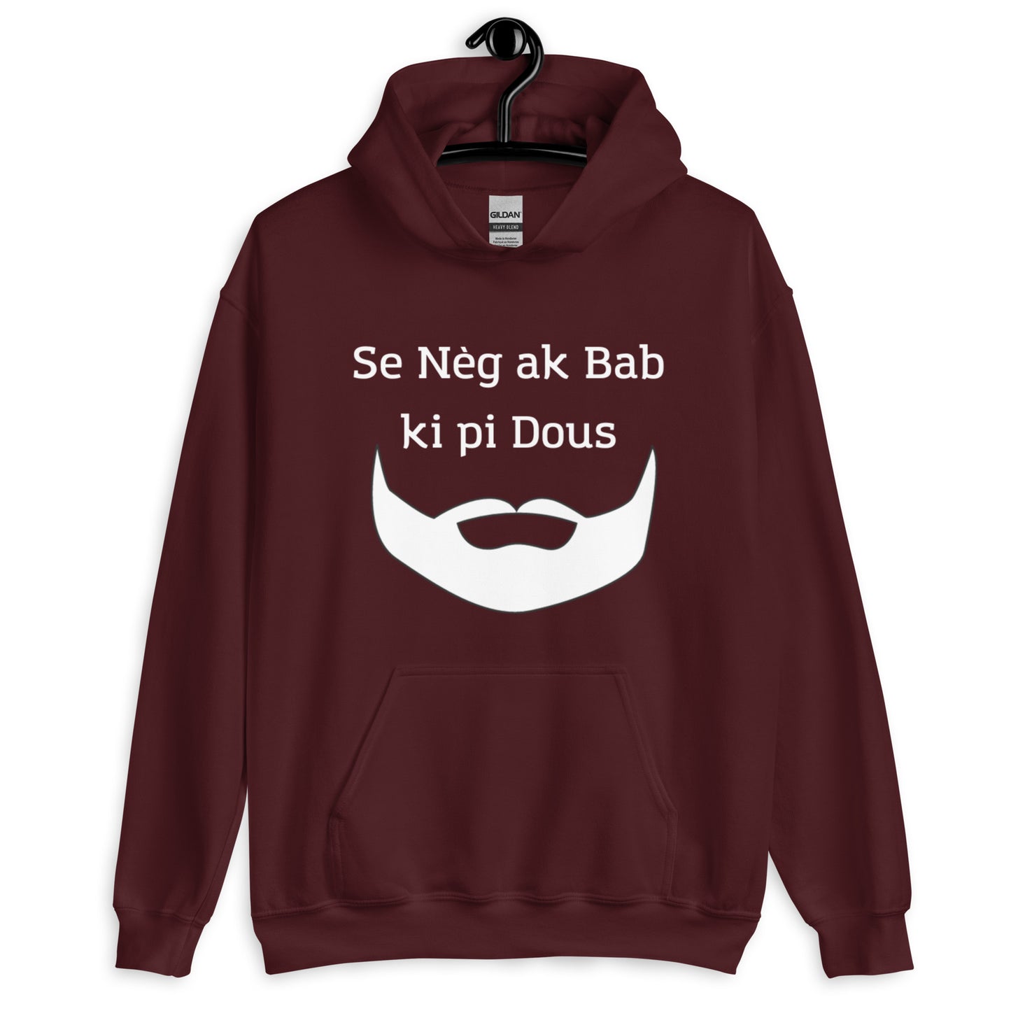 Hoodie Unisexe "Nèg ak Bab"