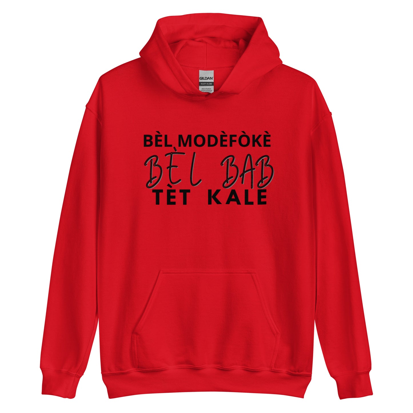 Hoodie Unisex ''BÈL MÒDÈFÒKÈ''