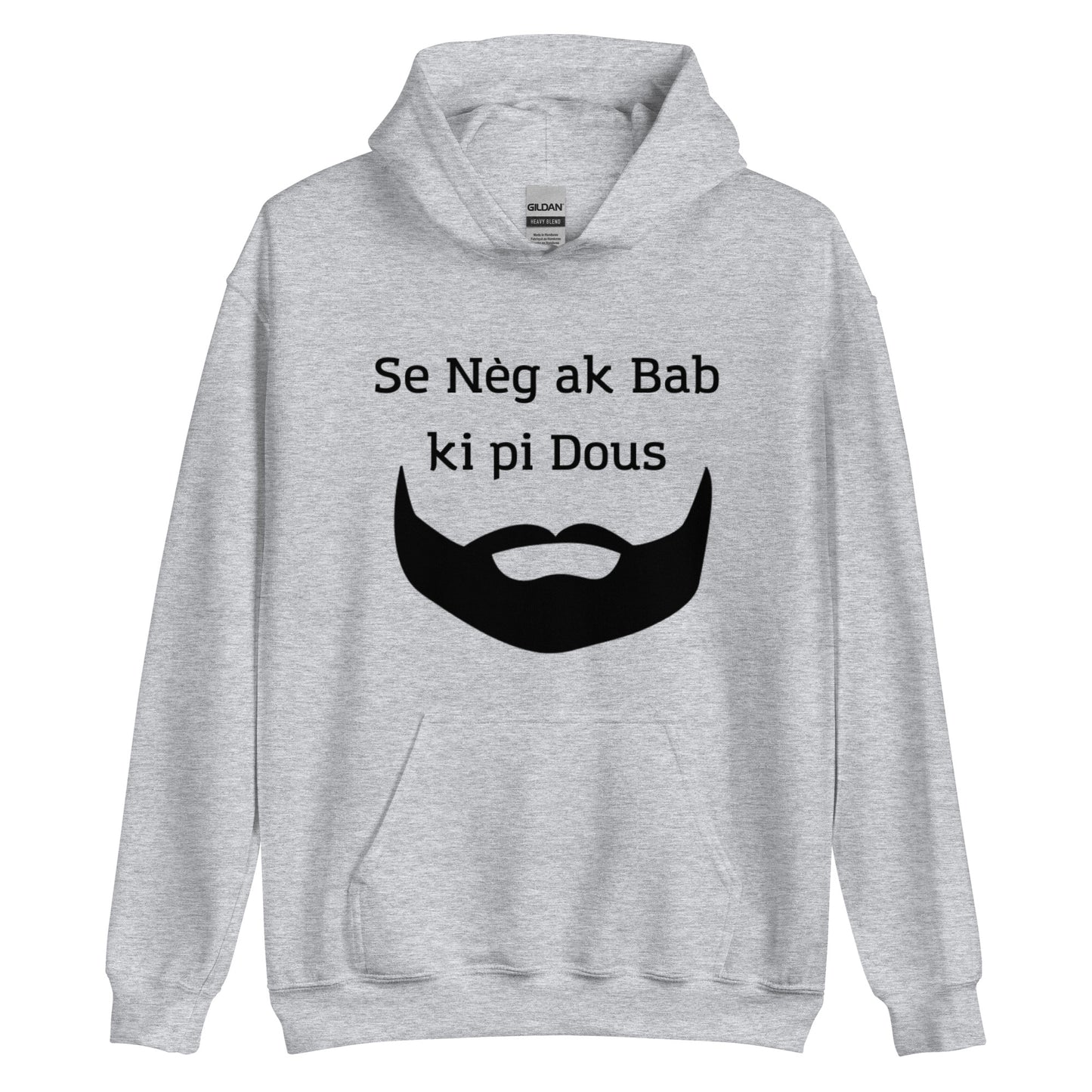 Hoodie Unisexe ''Nèg ak Bab''