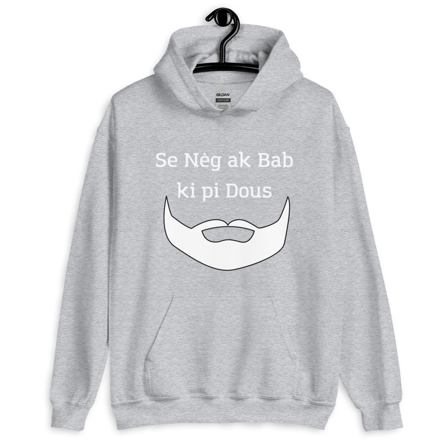 Hoodie Unisexe "Nèg ak Bab"