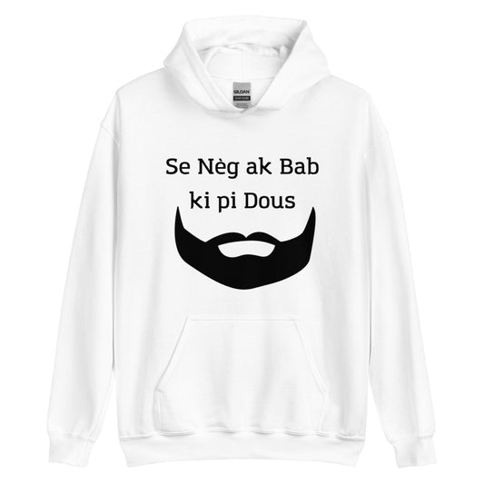 Hoodie Unisexe ''Nèg ak Bab''