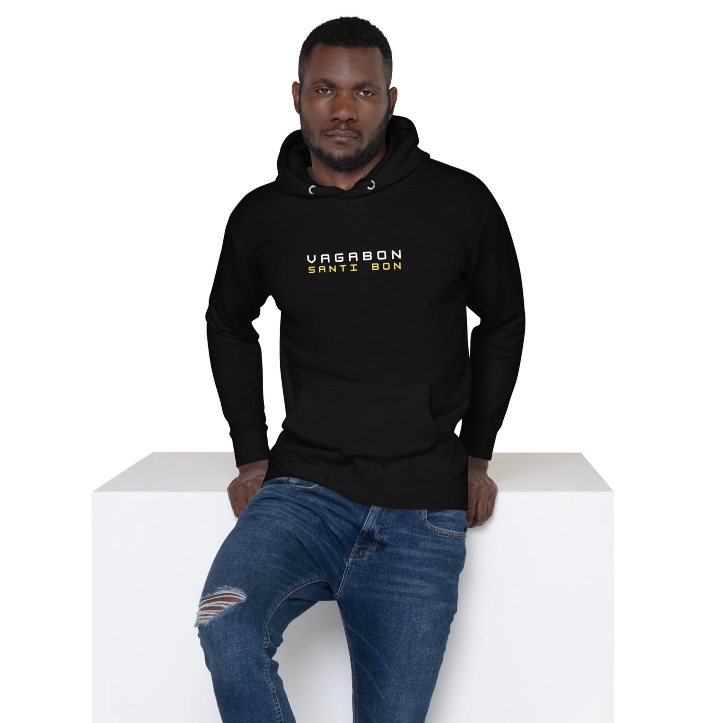 Hoodie Unisexe ''Vagabon Santibon''