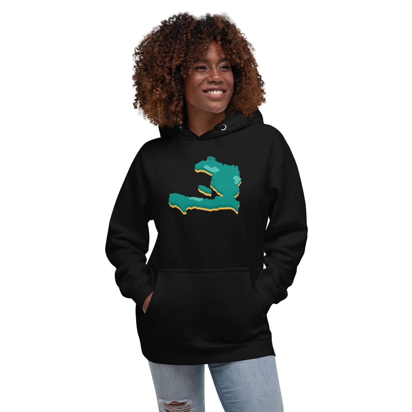 Hoodie Unisexe Haïti