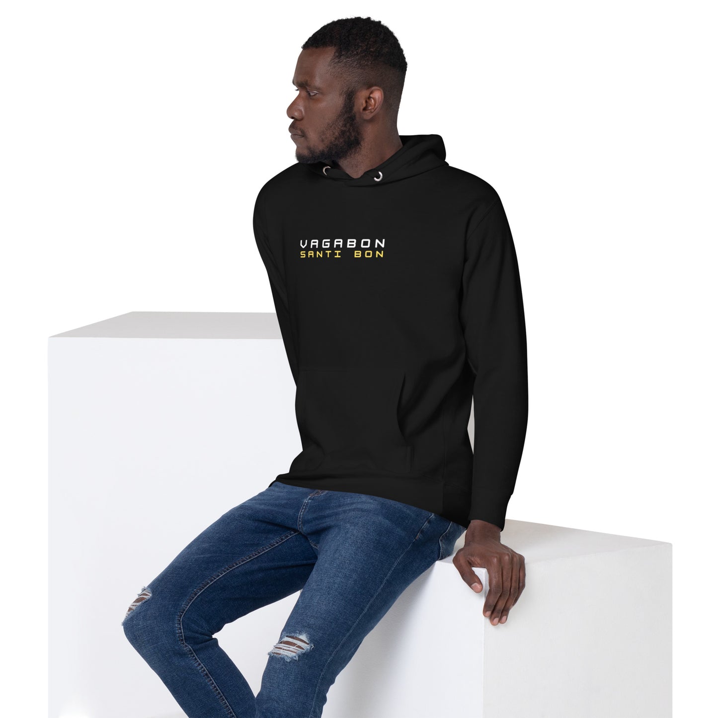 Hoodie Unisexe ''Vagabon Santibon''