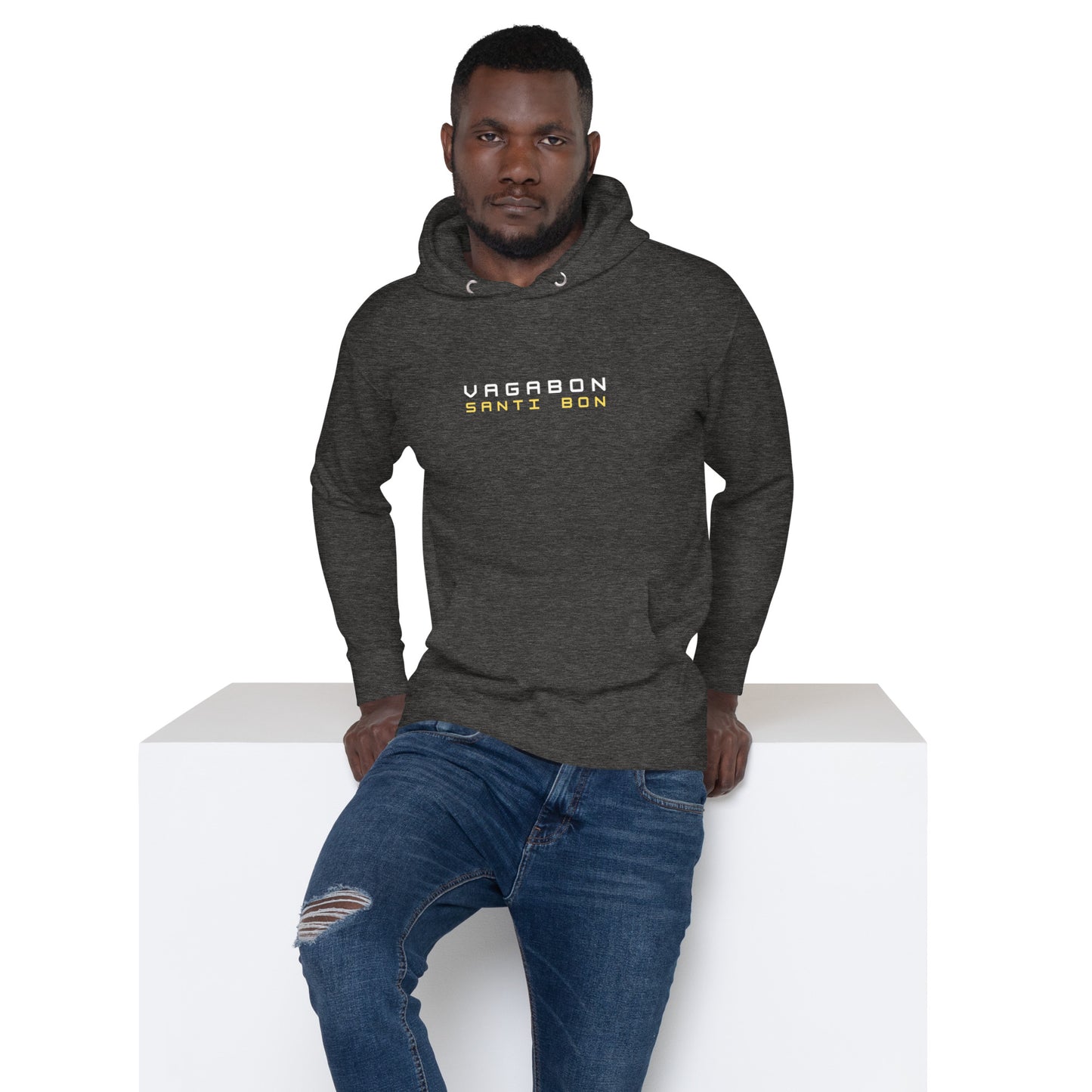 Hoodie Unisexe ''Vagabon Santibon''