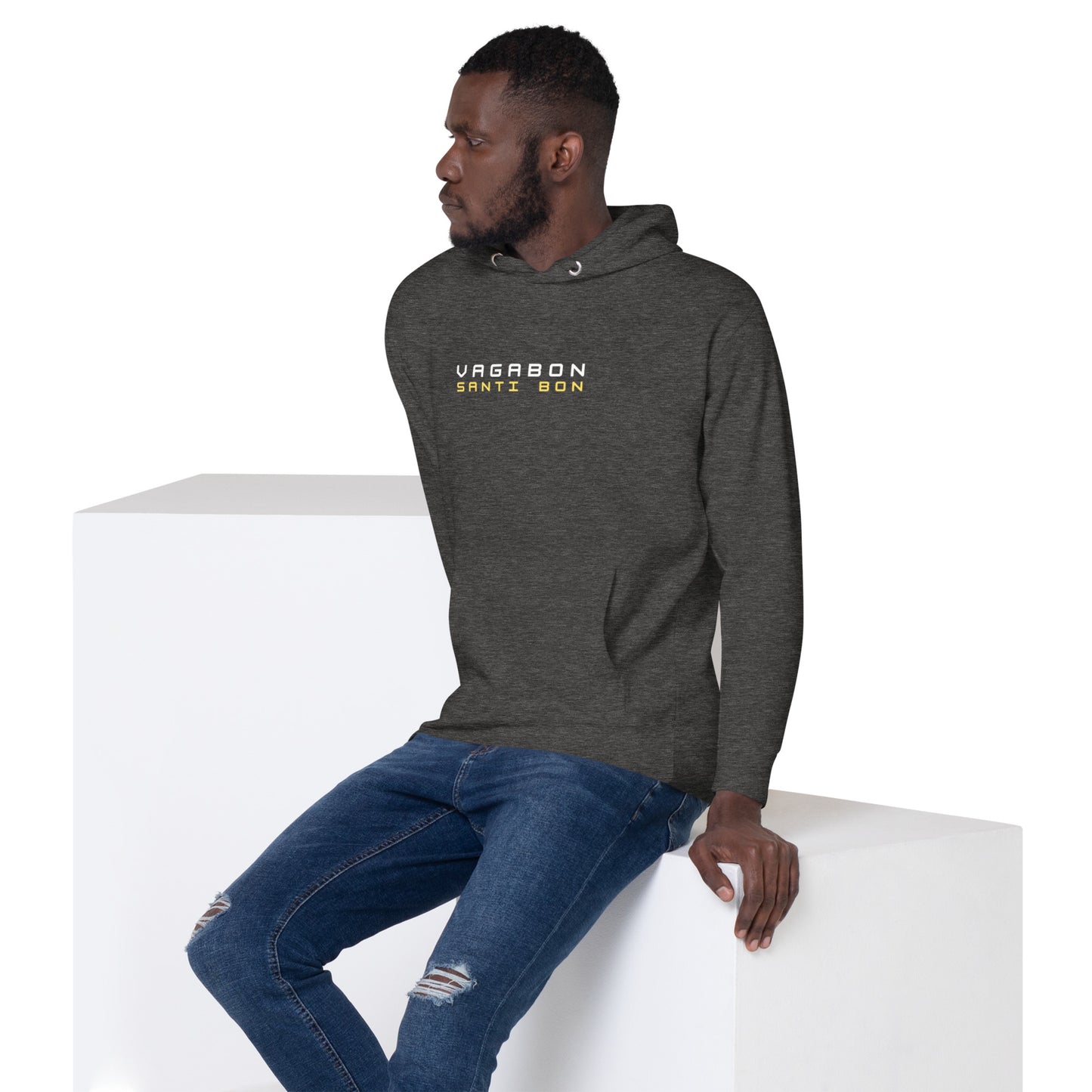 Hoodie Unisexe ''Vagabon Santibon''