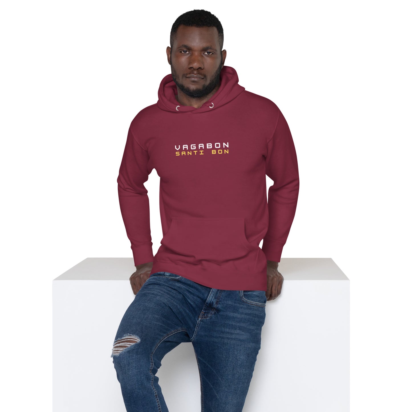 Hoodie Unisexe ''Vagabon Santibon''