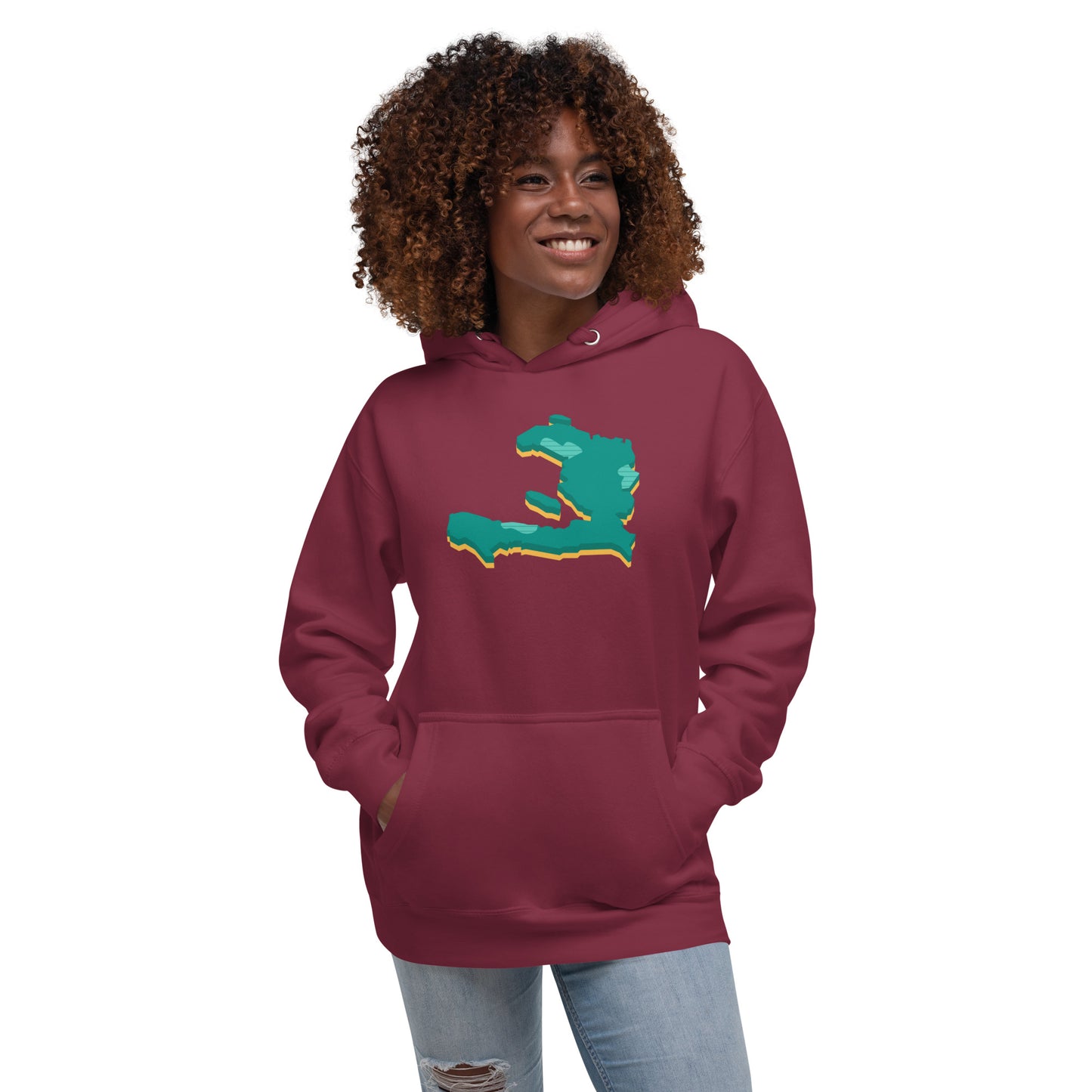 Hoodie Unisexe Haïti