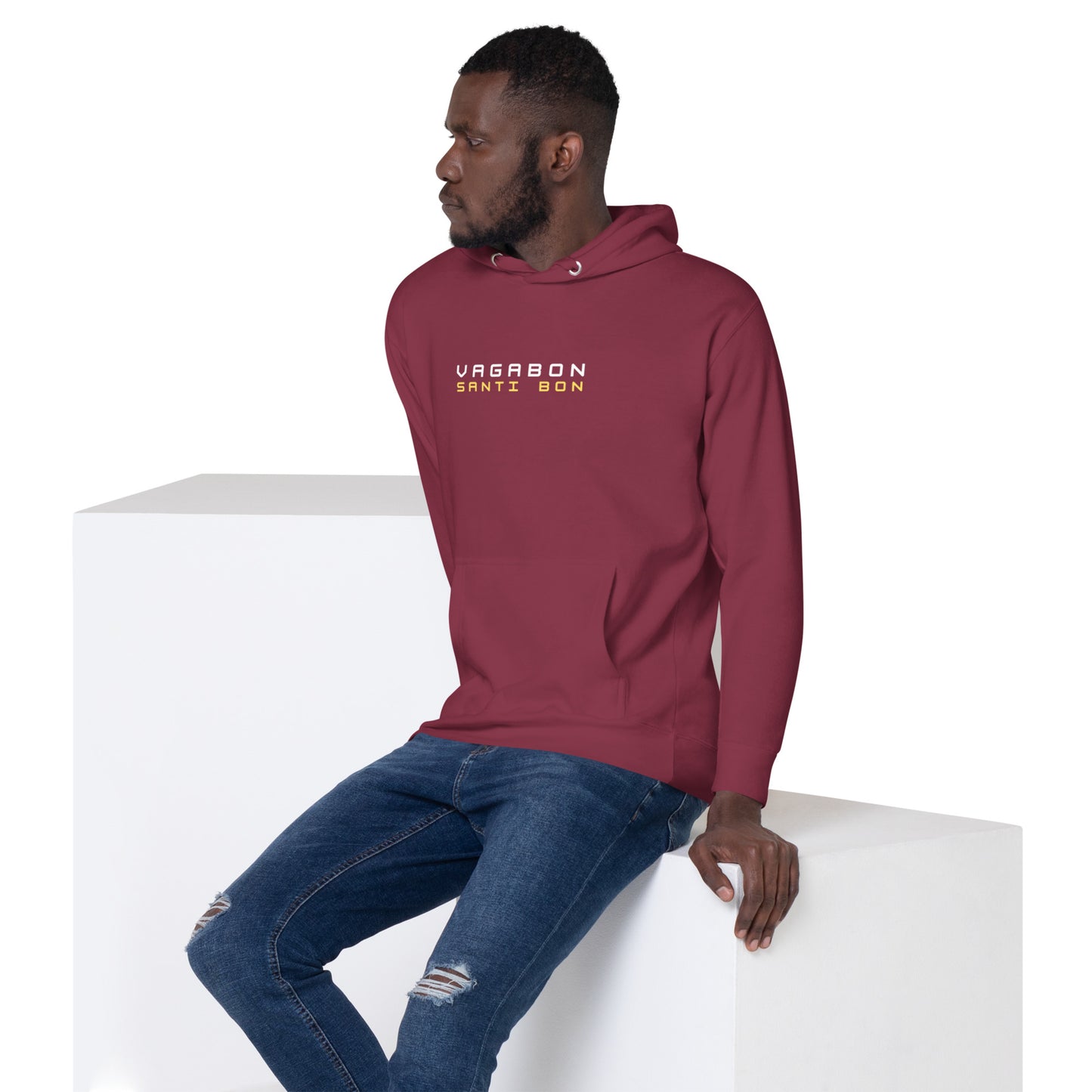 Hoodie Unisexe ''Vagabon Santibon''