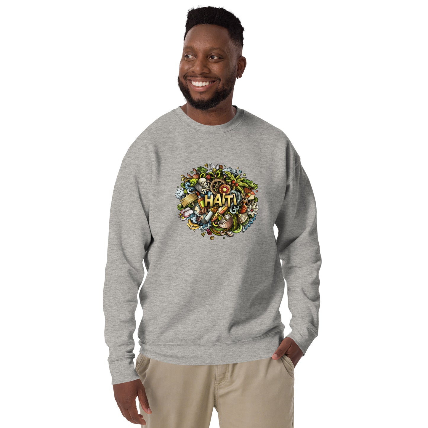 Sweatshirt Unisexe Haïti Chérie