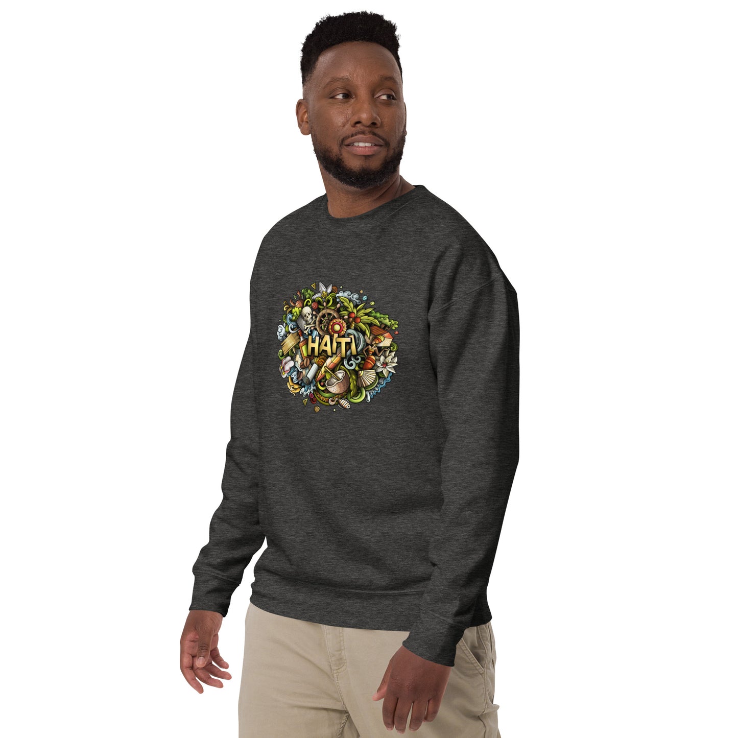 Sweatshirt Unisexe Haïti Chérie