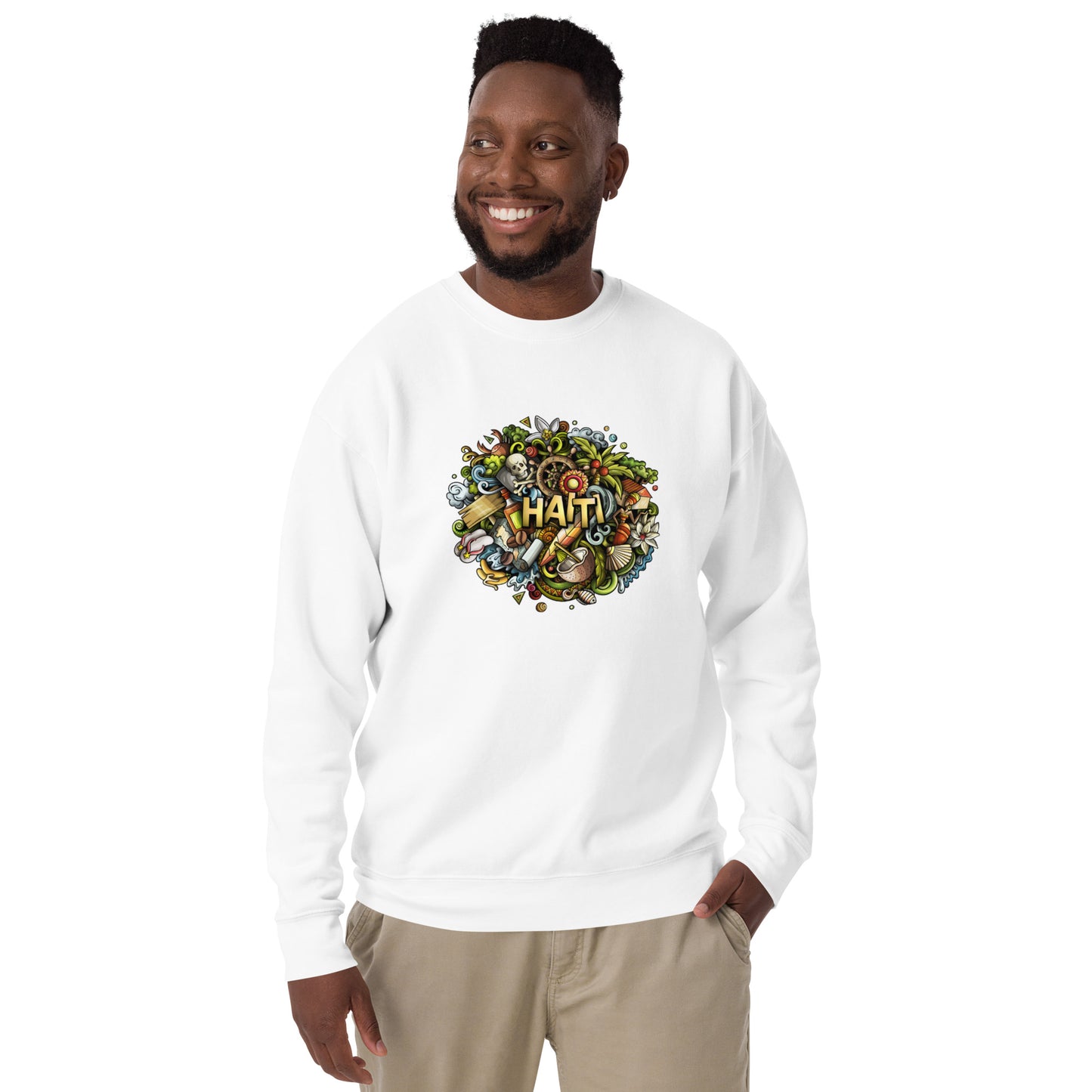 Sweatshirt Unisexe Haïti Chérie