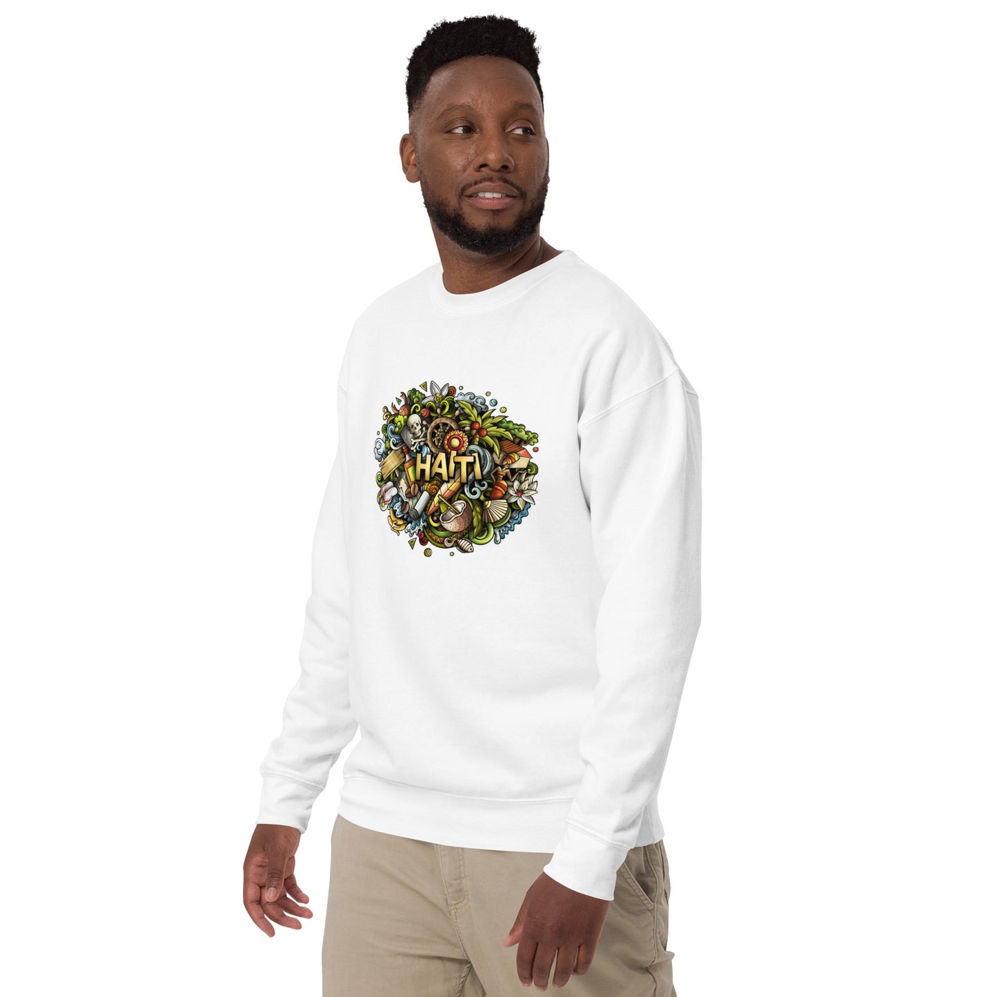 Sweatshirt Unisexe Haïti Chérie