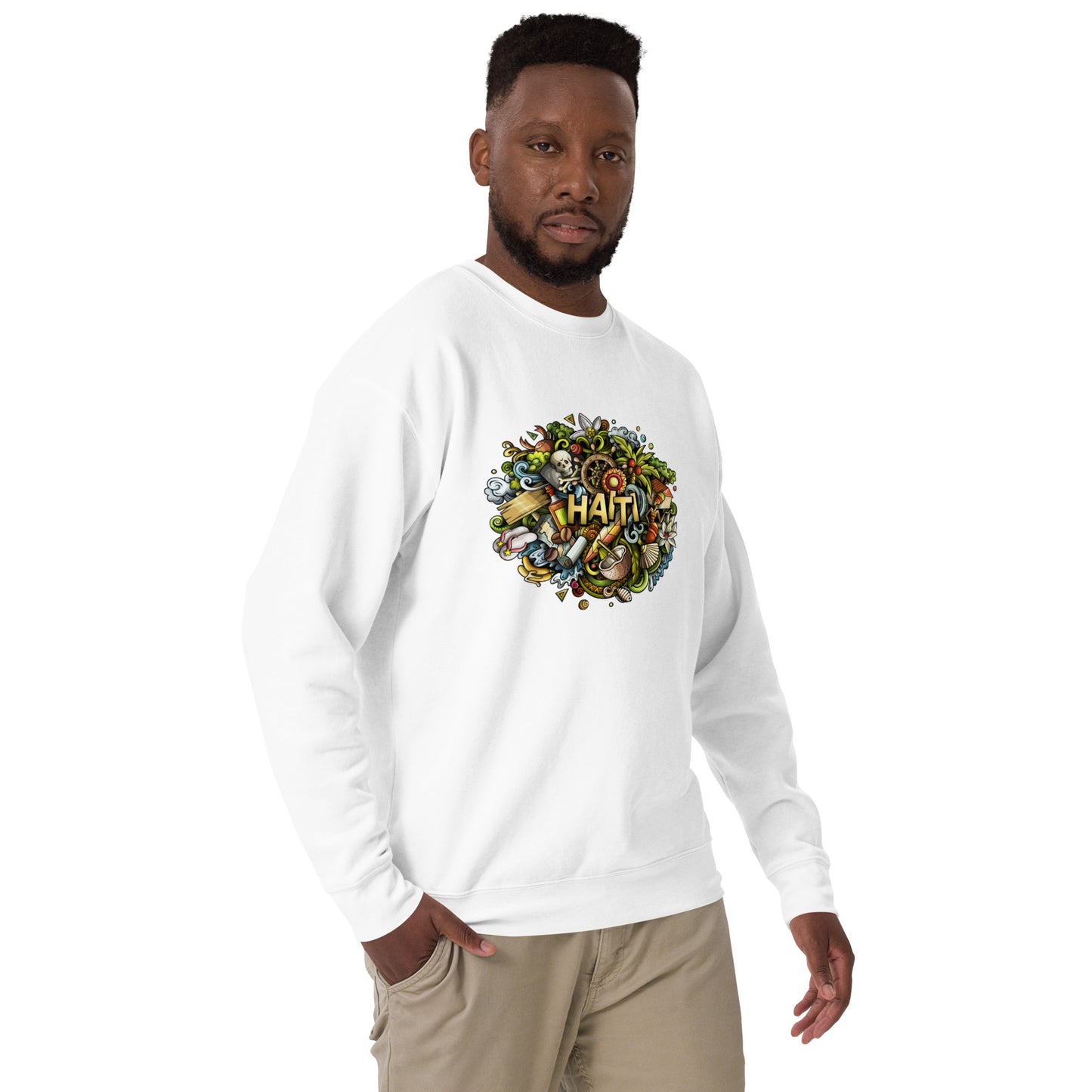 Sweatshirt Unisexe Haïti Chérie