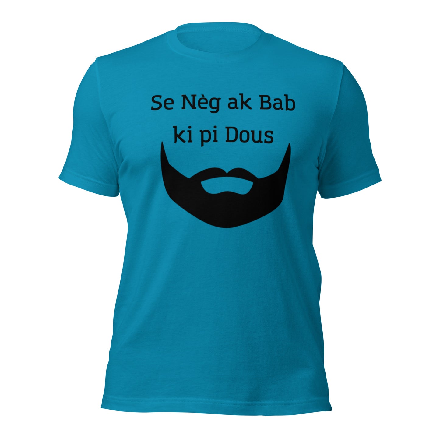 T-shirt unisexe "Nèg ak Bab"