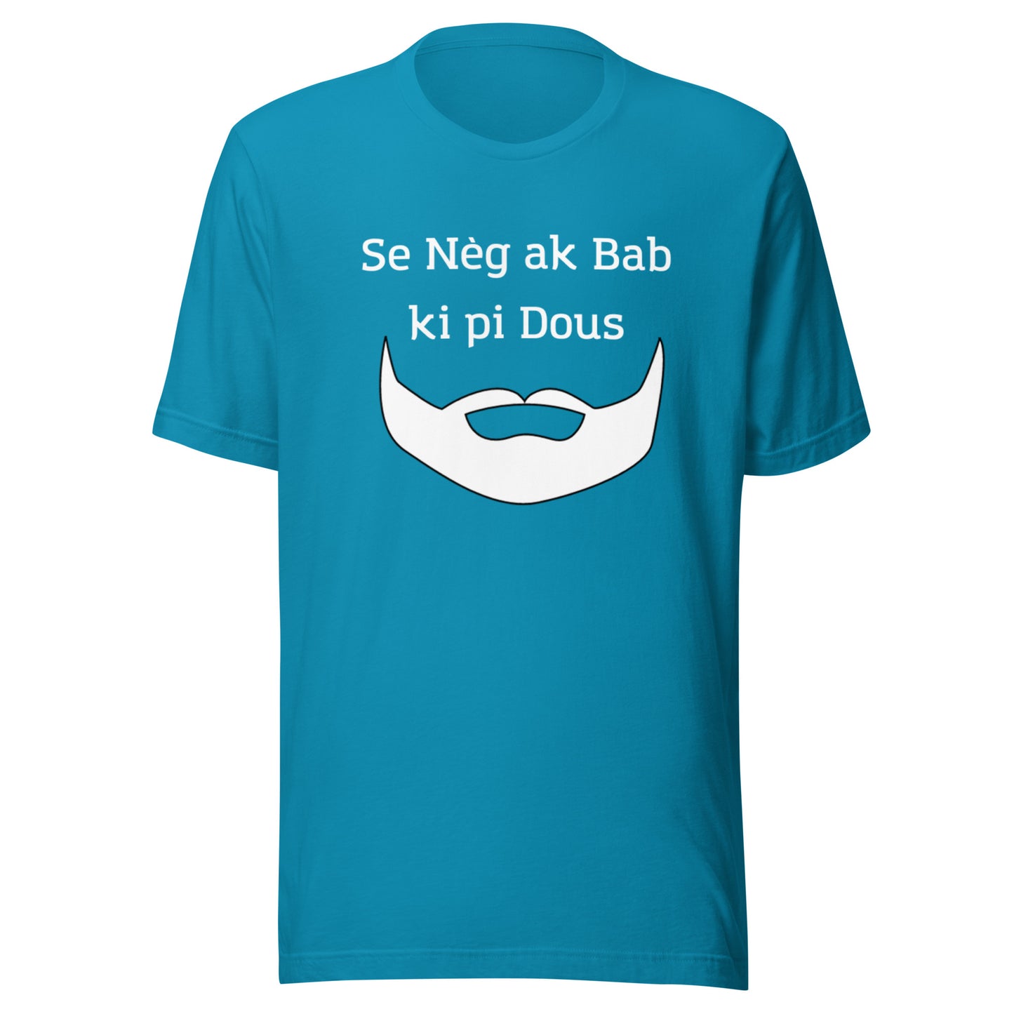 T-shirt unisexe "Nèg ak Bab"