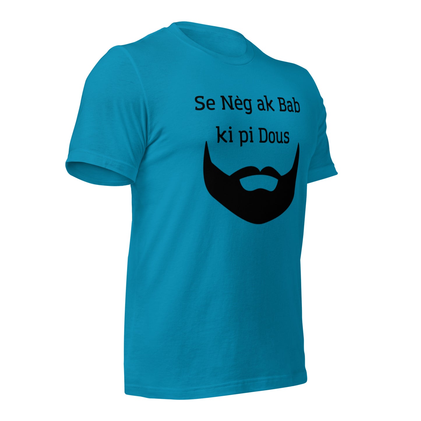 T-shirt unisexe "Nèg ak Bab"