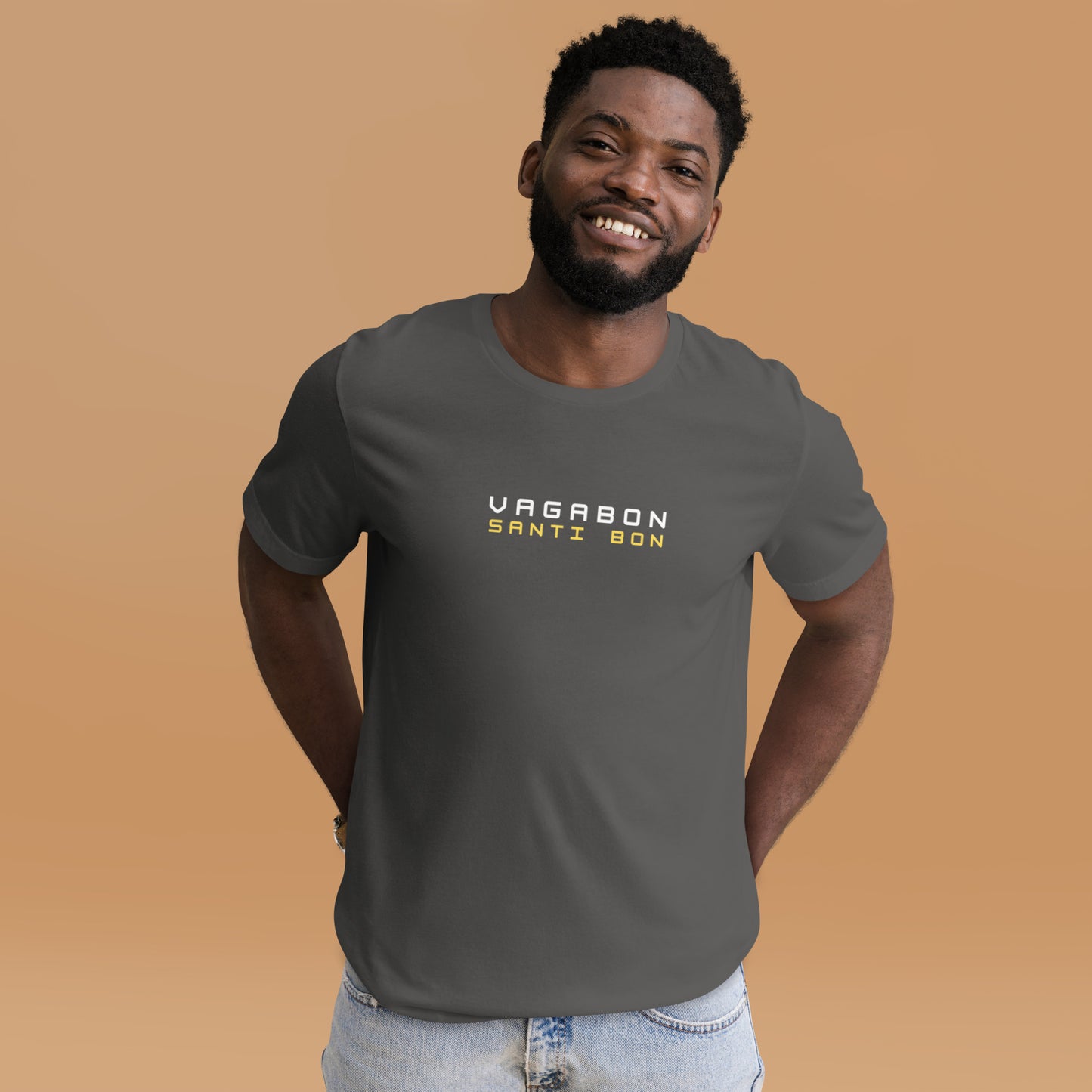 T-shirt unisexe ''Vagabon Santibon''