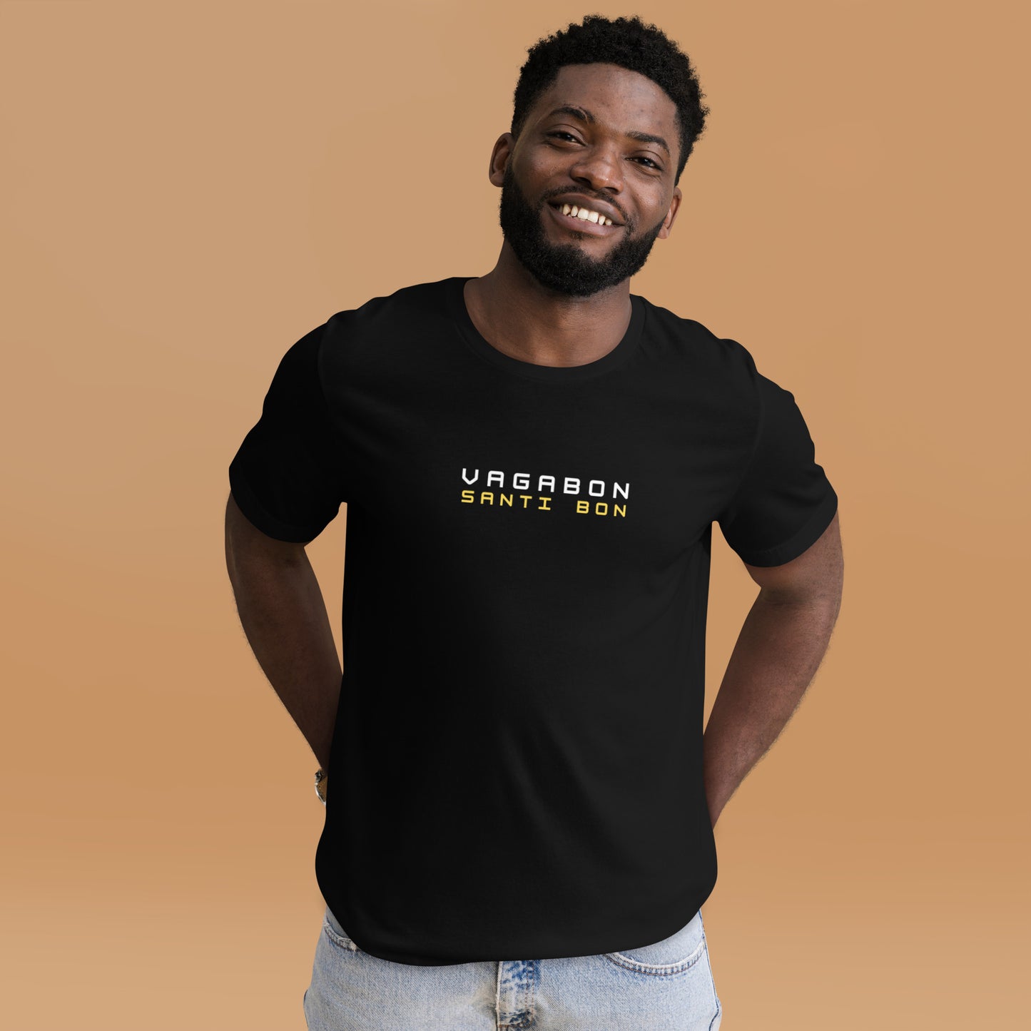 T-shirt unisexe ''Vagabon Santibon''