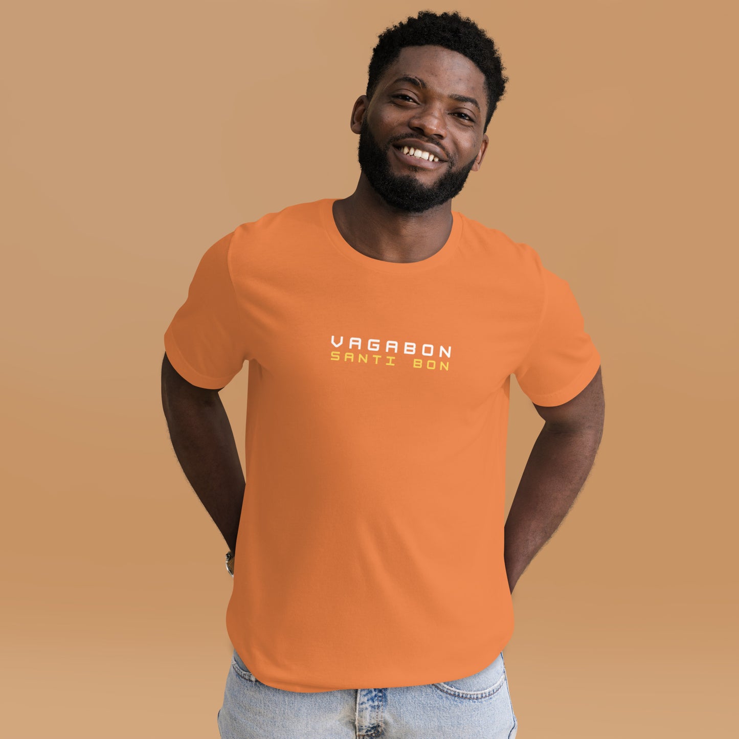 T-shirt unisexe ''Vagabon Santibon''