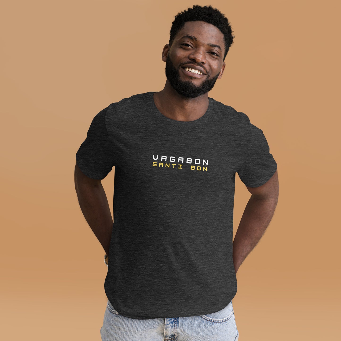 T-shirt unisexe ''Vagabon Santibon''