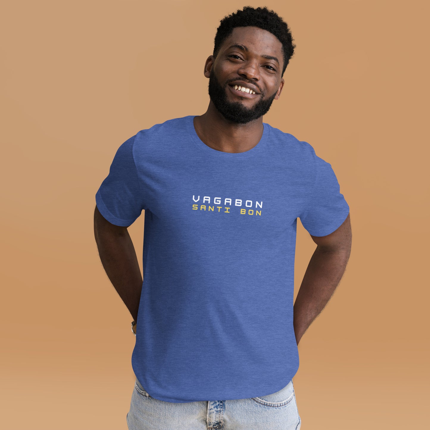 T-shirt unisexe ''Vagabon Santibon''