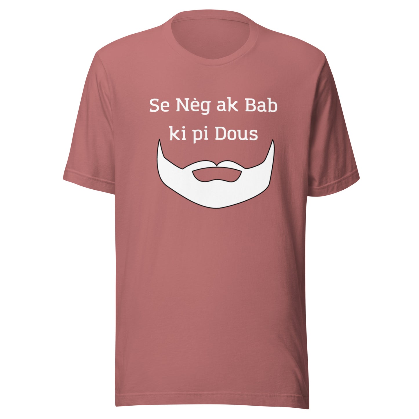 T-shirt unisexe "Nèg ak Bab"