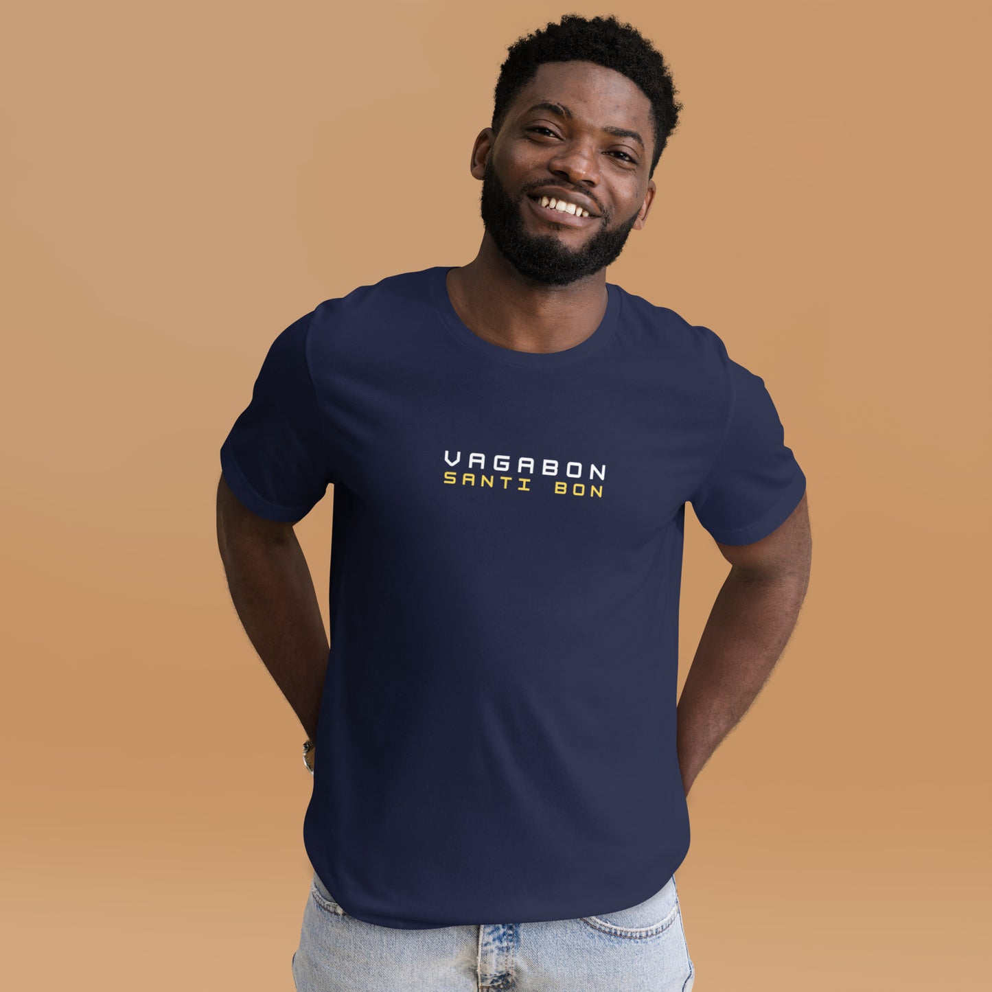 T-shirt unisexe ''Vagabon Santibon''