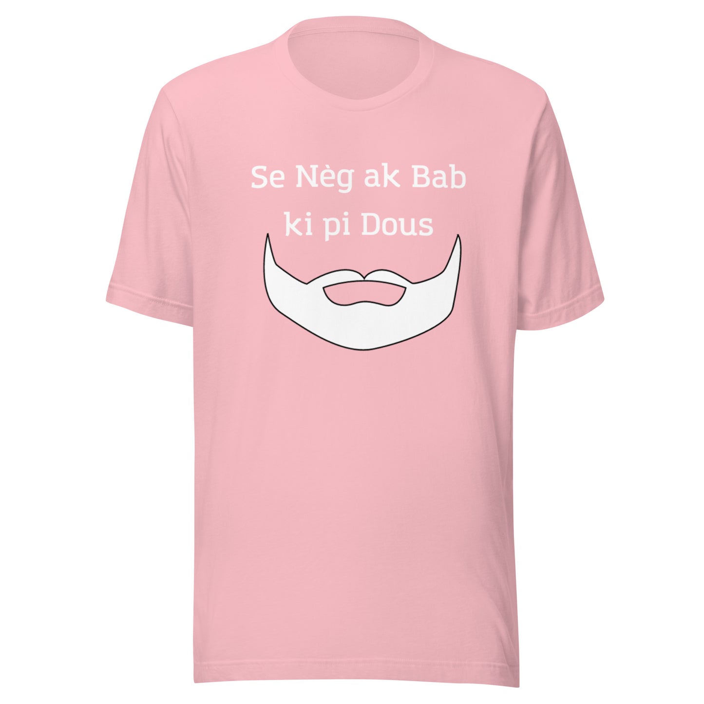 T-shirt unisexe "Nèg ak Bab"