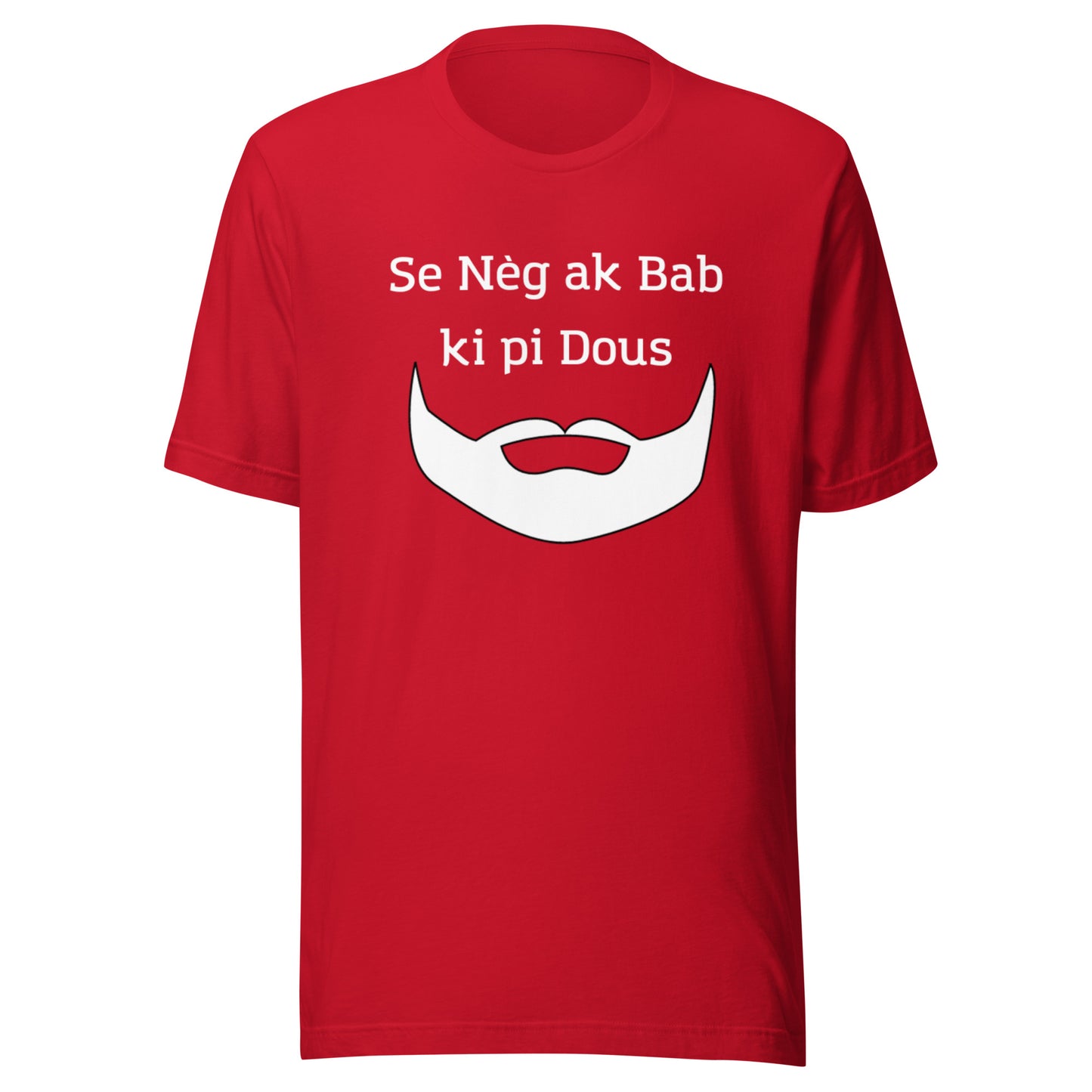 T-shirt unisexe "Nèg ak Bab"