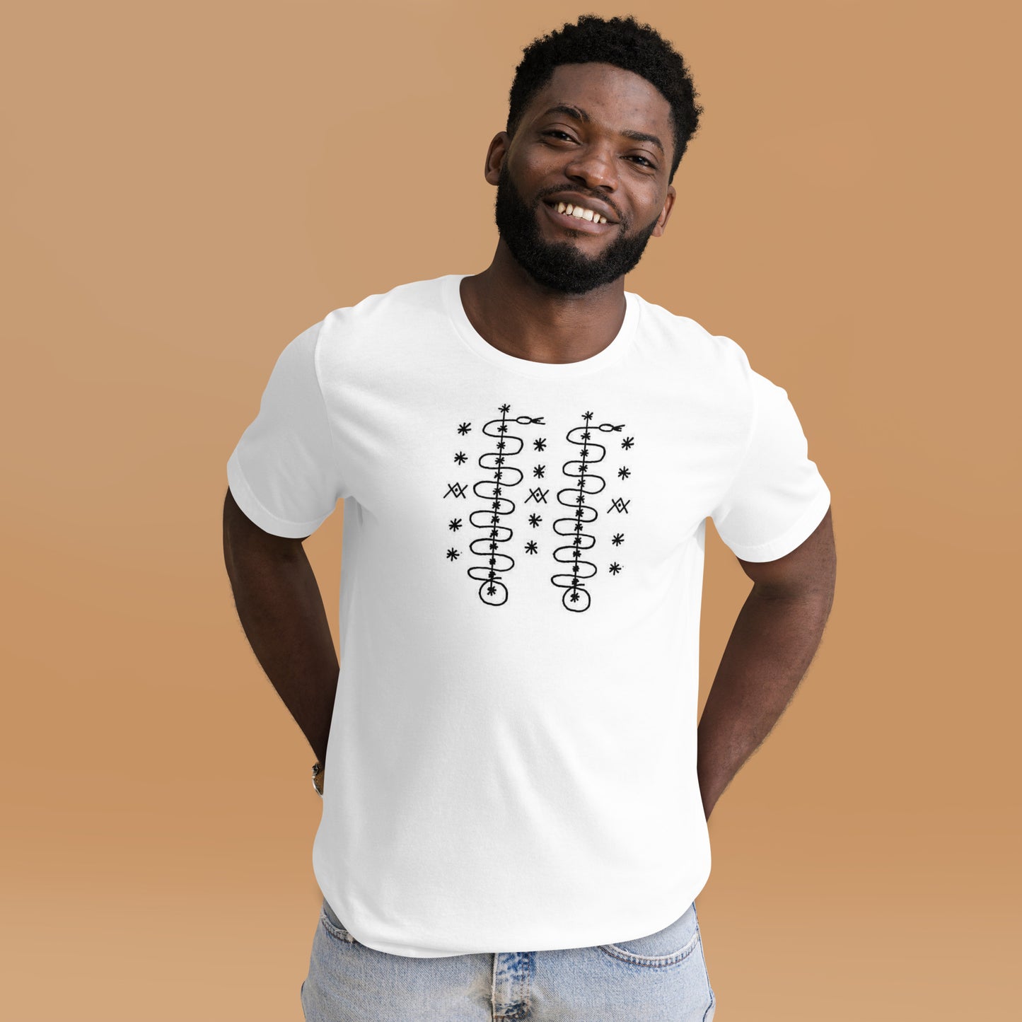 T-shirt unisexe Lwa DAMBALAH